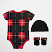 Jordan Essentials Plaid Set (3 Piece) Schwarz 14323 2