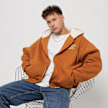 Karl Kani Chest Retro OS Full Zip Hoodie braun 14440 1
