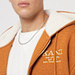 Karl Kani Chest Retro OS Full Zip Hoodie braun 14440 3