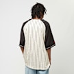 FUBU Varsity Pinstriped Baseball Jersey weiß 18434 2