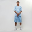 FUBU Retro All Over Print Baseball Jersey Blau 18627 5