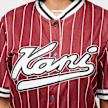 Karl Kani Varsity Pinstripe Baseball Shirt beige 19412 3