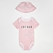 Jordan High Brand Read Bucket Hat & Bodysuit Set (2 Piece) rosa 20291 1