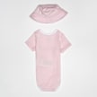 Jordan High Brand Read Bucket Hat & Bodysuit Set (2 Piece) rosa 20291 2