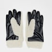 SNIPES Bold Logo Sherpa Gloves beige 20377 2
