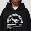 Lost Youth Hoodie ''Graffiti'' noir 22854 3