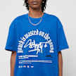 Lost Youth Tee ''Graffiti'' Blau 22859 3