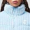 Karl Kani OG Fuzzy Corduroy Short Puffer Jacket bleu 19860 3