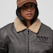Karl Kani Chest Retro Bomber Jacket cinzento 19864 3