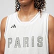 adidas Performance Paris Basketball Home Jersey Weiß 27181 3