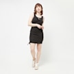 Karl Kani Small Signature Gathering Rib Dress schwarz 23036 5