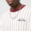 New Era Pinstripe Oversized Tee Multicolor 23245 3