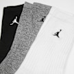 Jordan 3 PACK - Everyday Crew Socks multicolore 24031 2