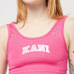Karl Kani Small Serif Bustier Top Pink 24697 3