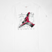 Jordan Air 2 3D Short Sleeve Tee weiß 25196 1