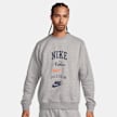 Nike   Club Basketball Crew Stack GX grau 28260 1