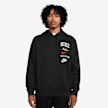 Nike   Club Fleece Hoodie Stack Graphics crna 28368 1