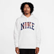 Nike   Club Fleece Brushed-Back Hoodie branco 28386 1