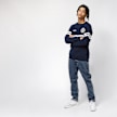 Mitchell & Ness NBA Premium Fleece Crew Denver Nuggets grau 28510 5