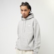 New Balance Small Logo Brushed Hoodie cinzento 28877 1