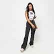 Sixth June Relaxed High Waist Denim Jeans schwarz 28913 5