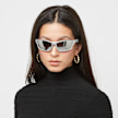 SNIPES Unisex Sonnenbrille - silber, grau silber 29413 4