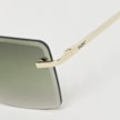 SNIPES Gafas de sol sin montura verde 29421 3