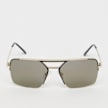 SNIPES Piloten Sonnenbrille Gold 29423 1