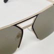 SNIPES Piloten Sonnenbrille Gold 29423 3