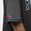 FUBU College Mesh Baseball Jersey schwarz 30139 4
