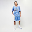 FUBU College Mesh Shorts Blau 30145 5