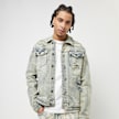 Smoke Rise Wave Effect Jacket Blau 30419 1