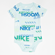 Nike Junior Sportswear Playful Exploration All Over Print Bodysuit Pant Set blau 30464 3