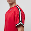 Urban Classics Oversized Stripes Mesh Tee rood 30565 3