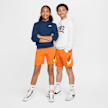 Nike Sportswear Club Fleece French-Terry Shorts Orange 30826 5