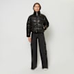 Karl Kani Serif Crop Polyurethan Puffer Jacket crna 30841 4
