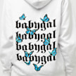 Miss Tee Babygal Hoody branco 30852 4