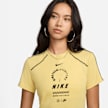 Nike Sportswear Short-Sleeve Kleid gelb 30925 3