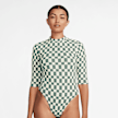 Nike   Sportswear Collection Jacquard-Bodysuit verde 30946 1