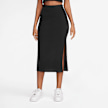 Nike   Sportswear Chill Knit Rib Mid Cut Skirt crna 30954 1