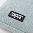 SNIPES Woven Label Basic Logo Denim Mobile Bag blau 31747 4