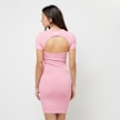 Sixth June Rib Mini Dress lichtroze 31796 2