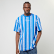 Karl Kani Small Signature Striped Tee niebieski 31821 1