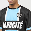 Capacité Striped Jersey negro 31914 3