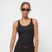 Urban Classics Organic Basic Rib Top (2 Pack) Schwarz 32229 1