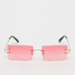 Karl Kani Rahmenlose Sonnenbrille rosa 32278 1