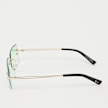 Karl Kani Rahmenlose Sonnenbrille grün 32279 2