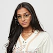 Karl Kani Rahmenlose Sonnenbrille grün 32279 5