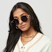 Karl Kani Round Aviador gafas de sol dorado 32281 5