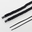 BAGGY Rope Laces 14mm Set 100cm noir 32426 2
